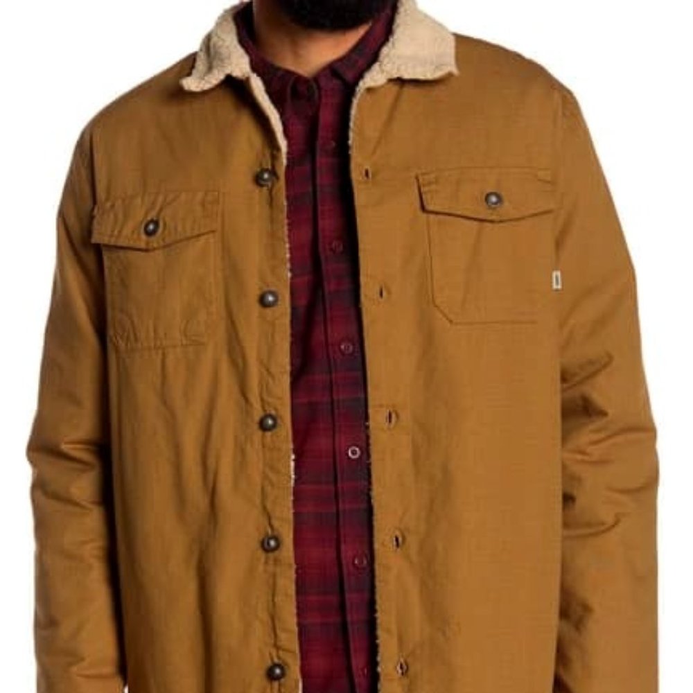 VANS Midtown New Dirt Faux Shearling Jacket
